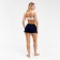 Women's shorts, dark blue color, size 44