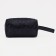 Cosmetic bag with lightning, black color