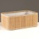 Stelly Bamboo basket, 30 x 20 x 12 cm, bamboo