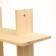 Shelf hinged riff, 90x22x90, pine array