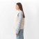 Women's vest quilted mist size 48, milk