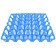 Tray for chicken eggs, blue