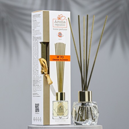Diffusor Aromatic Aroma Republic, 30 ml, "Orange Blossom", orange flower