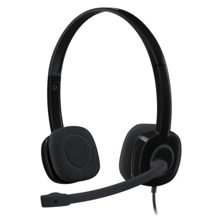 Headphones with the Logitech H151 microphone 1.8m Falle headband (981-000589)