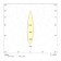 Technical TR003-1-17W3K-W, LED, 15 W, 138x210 mm track lamp, 1300 lm, 3000k, white