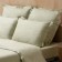 Fergy pillowcase set, size 70x70 cm, olive color, 2 pcs