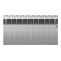 Bimetallic radiator Royal Thermo Biliner 350 /Silver Satin, 350x83 mm, 10 sections