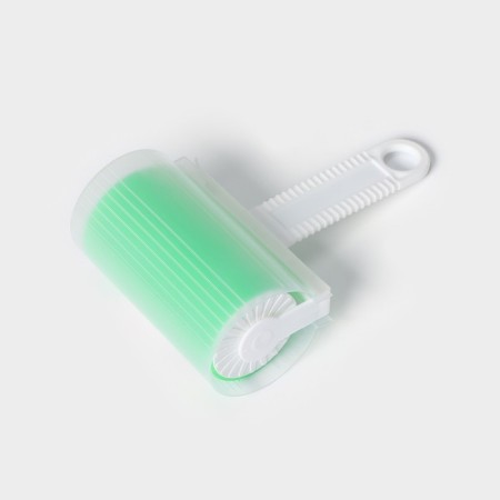 A video for cleaning clothes in a silicone case, 17 × 11 × 6 cm, green color-1