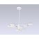 LED LED suspended Ambrella Light, Linetech, FL51642, 8XLED, 67 W, 5025LUM, 3000-6400K, white, gold.
