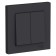 Switch SE AtlasDesign, 10 A, 2 keys, assembly, CC. 5, carbon color