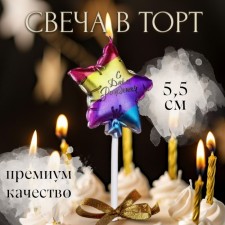 Candle in the cake 