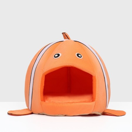 Animal house "Fish-Clown", 31 x 30 x 28 cm, orange-1