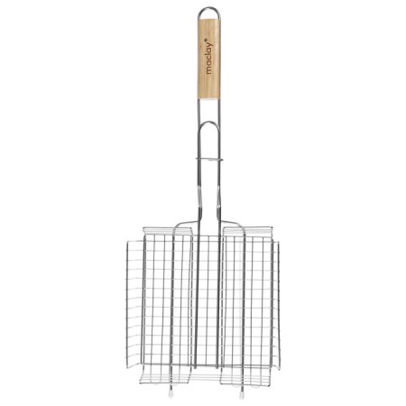 Ground grill Universal Maclay, 20x20 cm, stainless steel, for barbecue-8