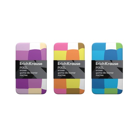 Erichkrause "Pixel", soft, hypoallergenic, mix (price per pcs)-1