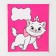 Notebook in a cage 12 sheets, 5 types of mix, cover coated cardboard, cats aristocrats