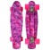 Penniboard Onlitop, 55x15 cm, wheels PU, ABEC 7, aluminum frame, pink color