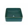 Bronze de Luxe 1061 sink, invoice, 400 x 400 mm, without opening for the mixer, green 746346