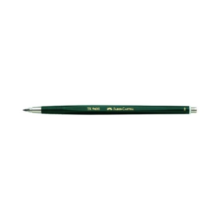 Карандаш цанговый 2.0 мм Faber-Castell TK® 9400 B зелёный