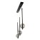 Lamp Bayerlux "Jesta" 3XLED 72W brass