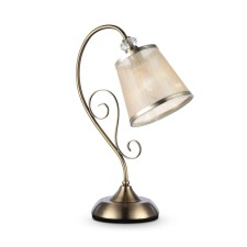 Freya Fr2405-TL-01-BZ Driana, 297x150x426 mm desktop lamp, E14, 1x40W, Antik bronze color