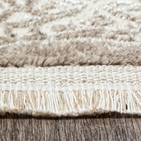 Oval carpet Kardlen Marmaris, size 77x150 cm, color Cream/D.Beige-4