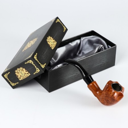 Kommer's smoking pipe "Commander", classic, 15.5 x 4.5 x 5.5 cm