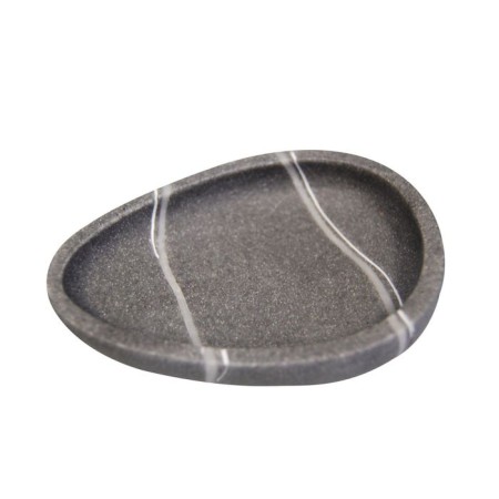 Little Rock soap dish, gray color