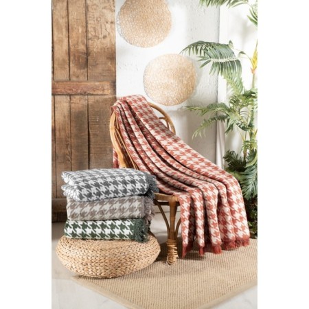 Rocket blanket, size 150x200 cm, brown-2