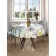 The tablecloth “Deer and flowers”, round, Saten, d = 150 cm