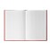 Note book A5, 100 sheets in the NOTES cage, solid cover, glossy lamination
