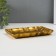 Standing interior polystone "Baroque" gold 18x11x2 cm