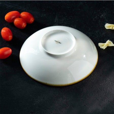 Porcelain salad Magistro "Cerera", 400 ml, d = 16.5 cm, blue color-4