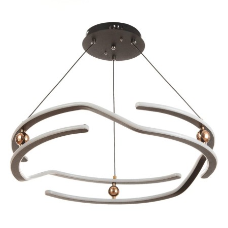 Origi lamp LED 264W 3000-6000K Black-gold 60x60x10-110 cm
