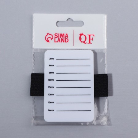 Tablet d/masters on eyelash extensions scale 7-14mm on the bracelet plast/rubzin package qf-4