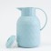 Thermos-coffeery 1 l, retains heat 24 hours, glass flask, turquoise