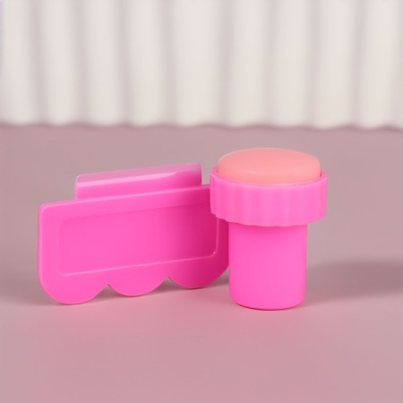 Stamping set, 2 items: stamping, scraper, color mix-1
