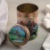 Bank with a lid for bulk products "Indian elephant", 1.1 l, 10 × 14.5 cm, round