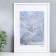 Photo frame plastic "Rainbow" 21x30 cm, white