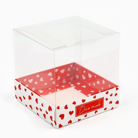 Box for confectionery "for you", 10 x 10 x 10 cm-1