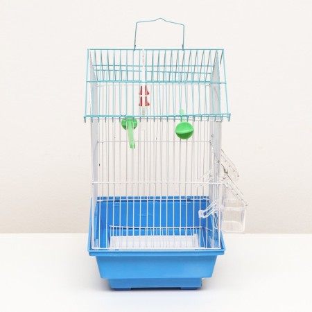 Poultry cell equipped BD-1/1D, 30 x 23 x 39 cm, blue-1