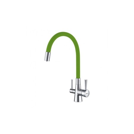 LEMARK COMFORT LM3075C-GREEN kitchen mixer, single-legged, flexible spout 225mm, green 906866