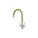 LEMARK COMFORT LM3075C-GREEN kitchen mixer, single-legged, flexible spout 225mm, green 906866