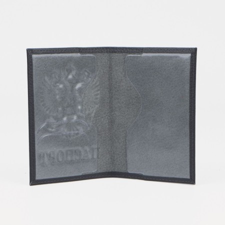 Cover for passport, graphite color-2