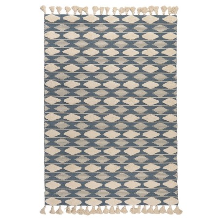 Argyle Ethnic cotton carpet, size 70x160 cm