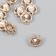 Decor for creativity plastic for metal "heart with pearls" 1.4x1.6 cm