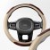 SkyWay Wood-6 scrap, size m, eco-leather, beige
