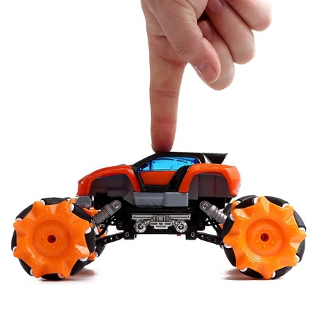 Radio -controlled jeep Drift, 4WD, drift, works on the battery, color orange color-3