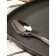 Dessert spoon "Burn", h = 16 cm, thickness 1.5 mm, silver color