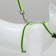 A set for cats is a reflective, width 1 cm, harness 21-35 cm, leash 120 cm, green