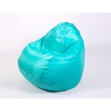 Chair bag "Junior", width 75 cm, height 100 cm, turquoise color, raincoat